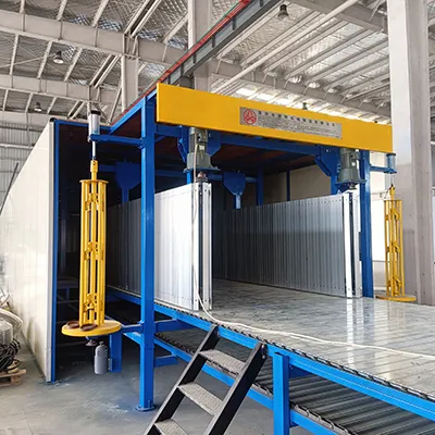 Pemasangan Mesin Busa Spons Otomatis Hampir Selesai